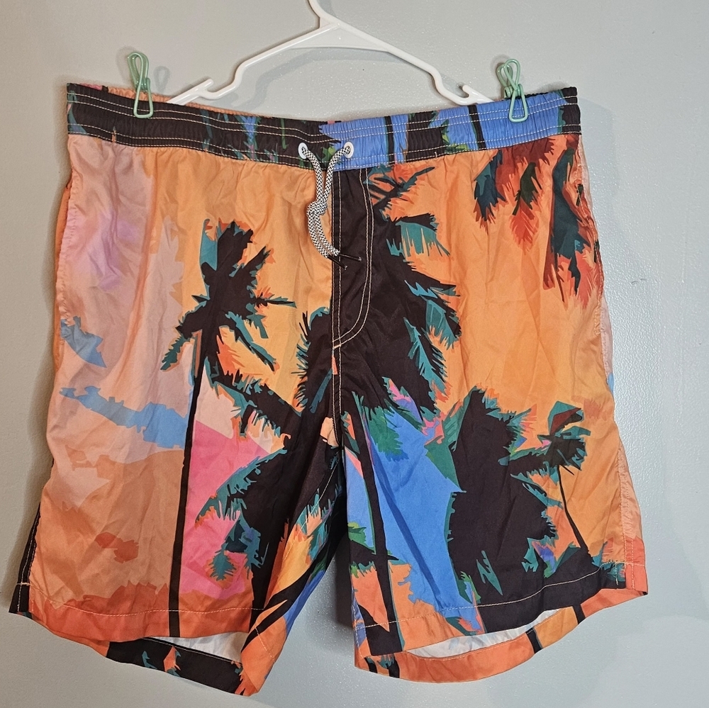 💚Maamgic Swim Trunks Quick Dry Swim Shorts with Mesh Lining Mens Size XXL🩵